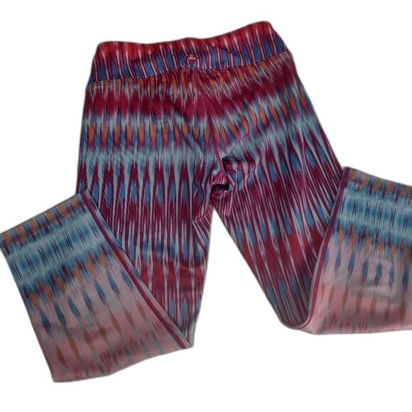 PrAna Pull On Pants Leggings Capri Activewear Yoga Hike Run Size XS Multicolor - Picture 6 of 12